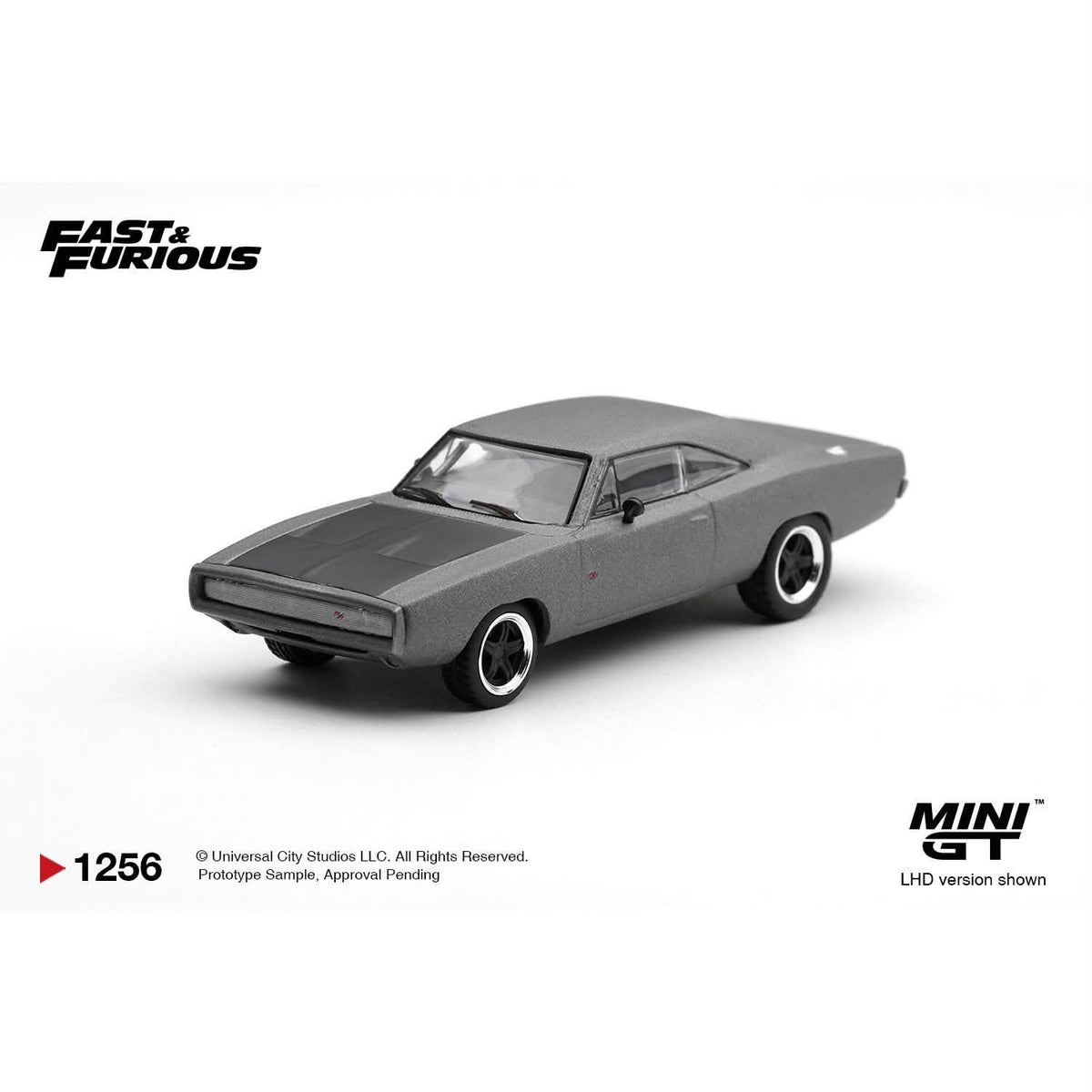 MiniGT MGT01256-BL Dodge Charger Fast Five Dominic Toretto