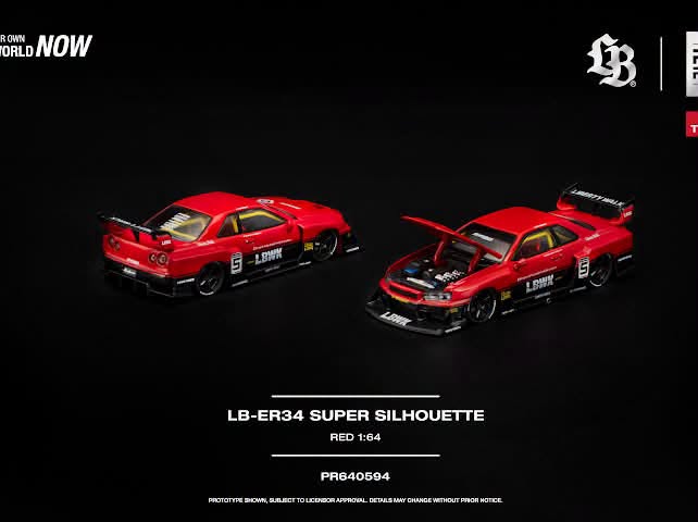 Pop Race PR640594 LB-ER34 SUPER SILHOUETTE - RED