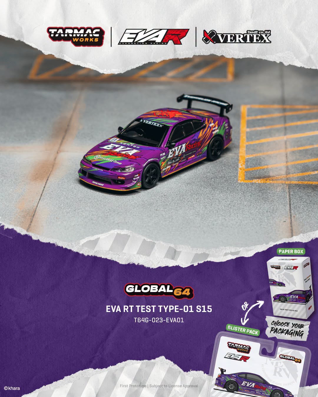 Tarmac T64G-023-EVA01 EVA RT TEST TYPE-01 S15