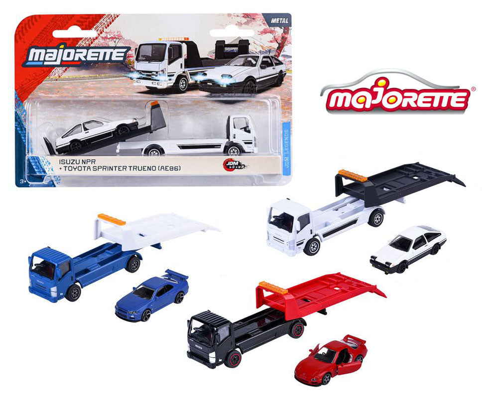 (Preorder) Majorette 1:64 JDM Legend Car Transporter Assortment 2026