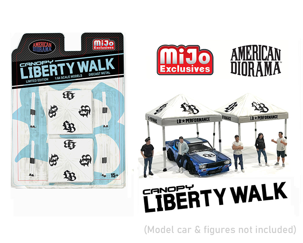 (Preorder) American Diorama 1:64 Figures Liberty Walk Team – Mijo Exclusives