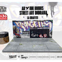 (Preorder) American Diorama 1:64 MiJo Exclusives LA Street Art Diorama Graffiti – Limited Edition