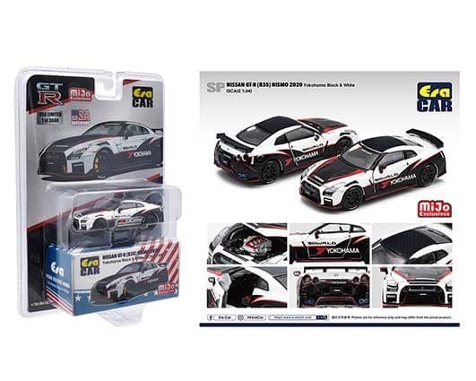 Era CAR 1:64 MiJo Exclusives USA 2020 Nissan GT-R R35 Nismo Yokohama Limited Edition 3,600 Pcs
