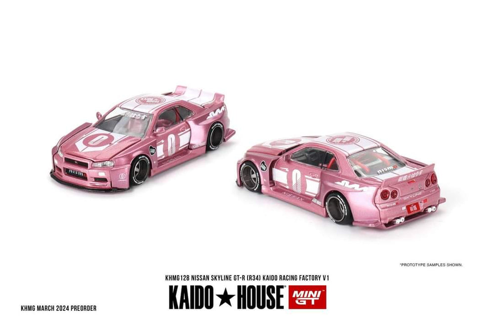 Kaido House Pink Nissan Skyline