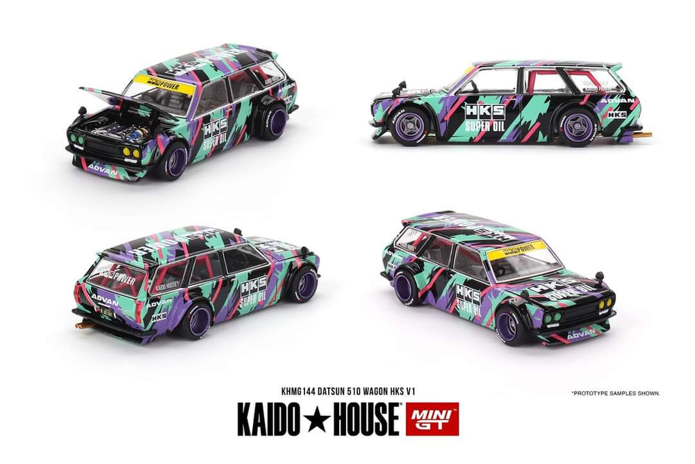 Kaidohouse KHMG144 Datsun 510 Wagon HKS V1