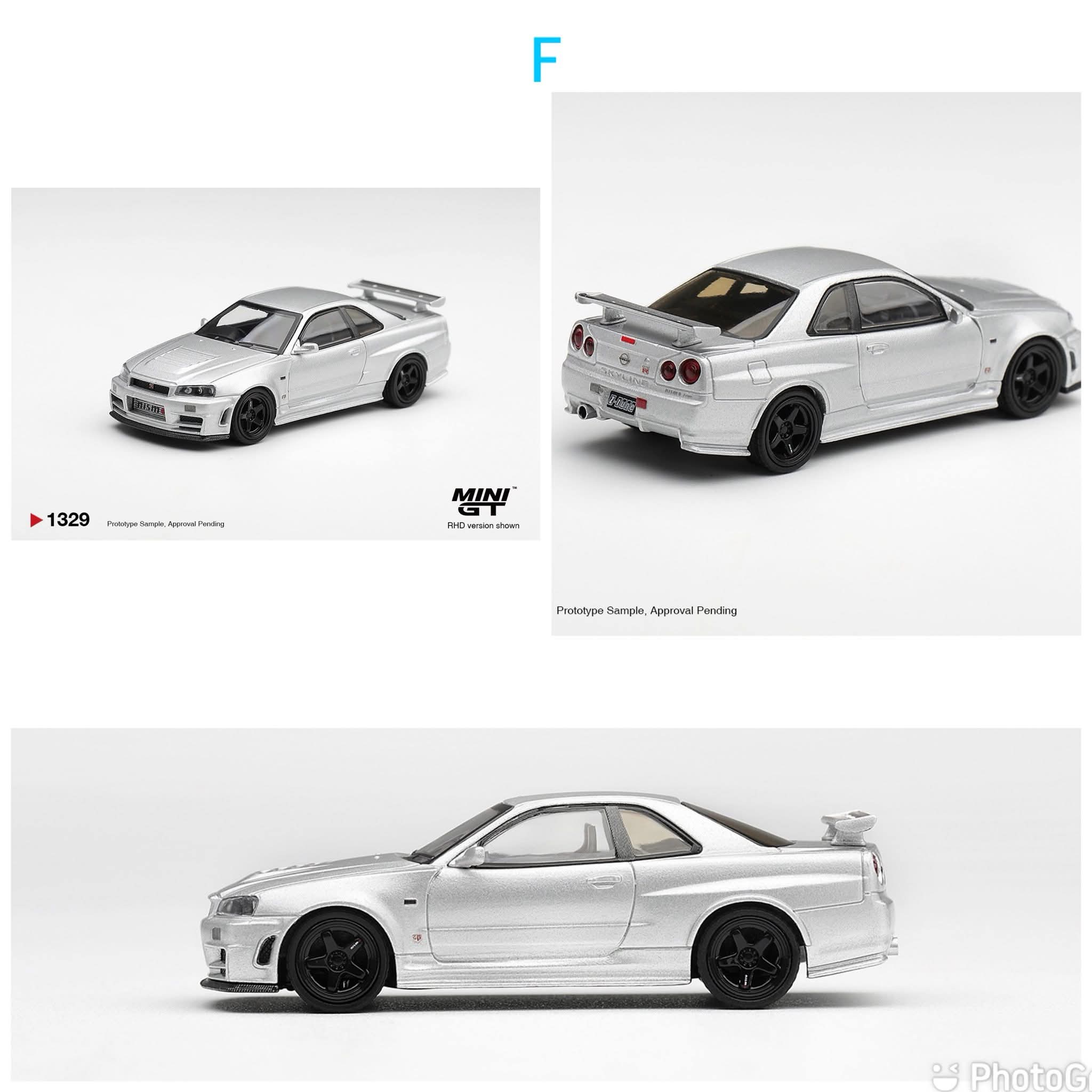 PreOrder - MiniGt MGT01329 - Nissan NISMO R34GT-R Z-tune Z-Tune Silver