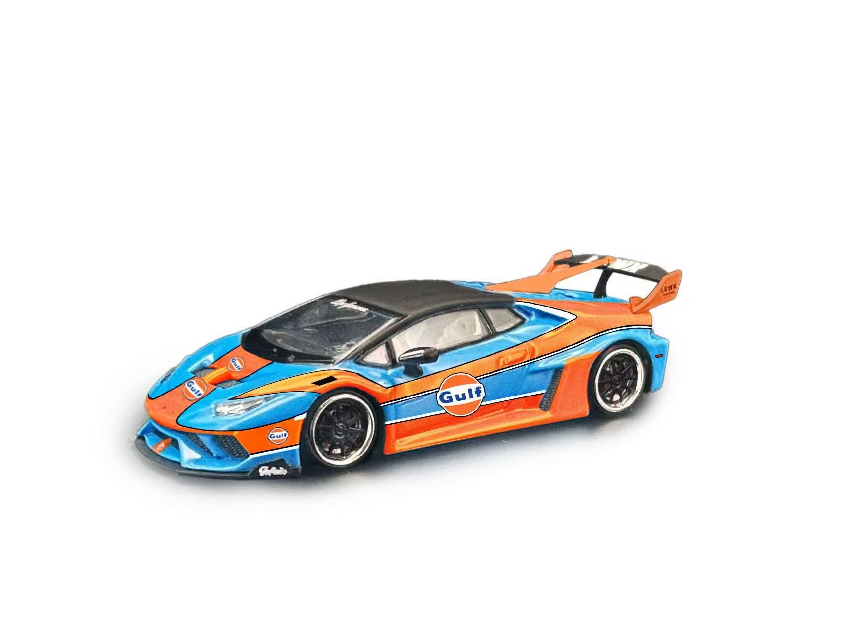 DAP Model 1:64 Diecast Model Huracan LP610 GT Version, LB-Silhouette Works Gulf
