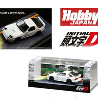 Hobby Japan 1:64 Mazda RX-7 (FC3S) / INITIAL D vs Kyoichi Sudo with Ryosuke Takahashi Figure Inside the car