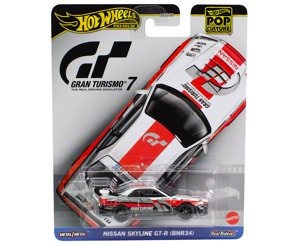 (Preorder) Hot Wheels 1:64 Pop Culture C Case 2024 – Nissan Skyline GTR (BNR34) Gran Turismo 7 Solid Case Pack