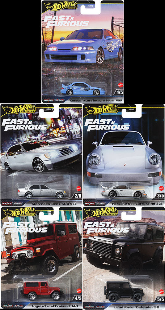 HOT WHEELS 2024 FAST & FURIOUS RELEASE G / FACTORY SEALED CASE OF 10