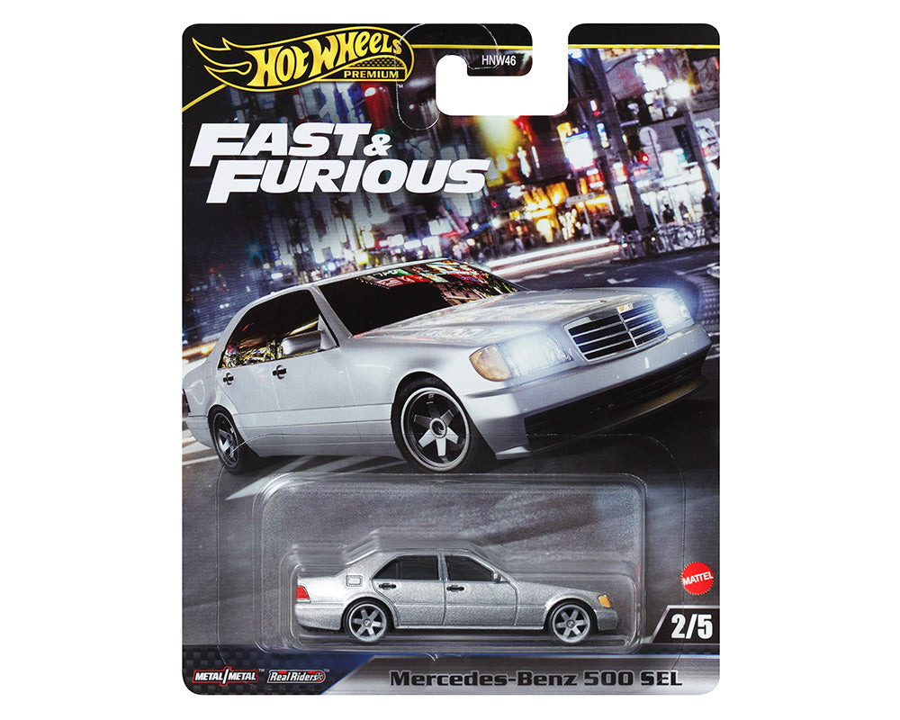 Hot Wheels 1:64 Fast & Furious Premium 2024 G – Mercedes Benz S Class Solid Pack