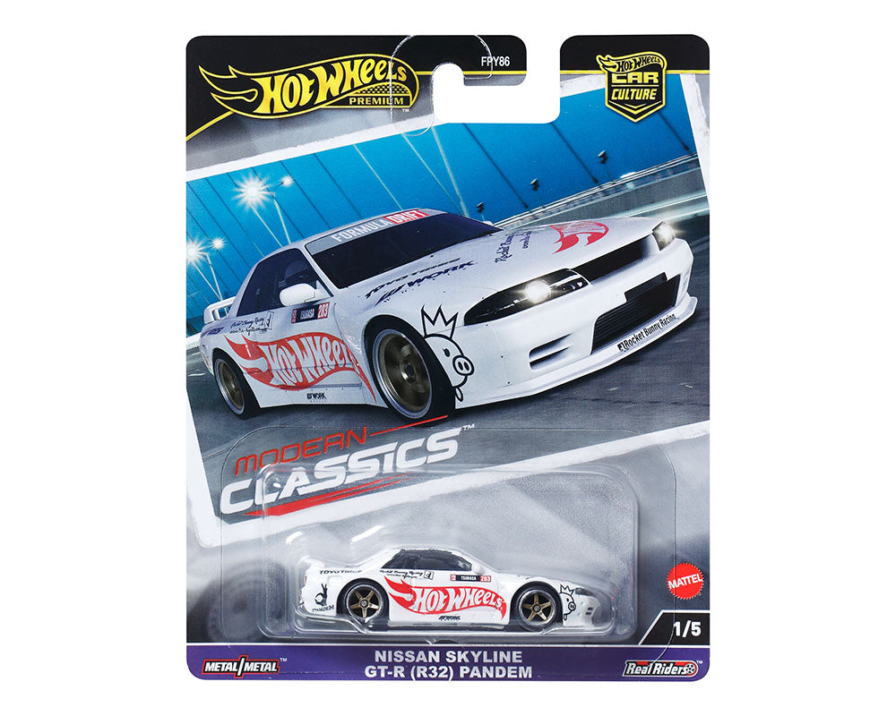 Hot Wheels 1:64 Car Culture 2024 E – Nissan Skyline GT-R (R32) Pandem