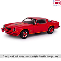 1:64 Scale 1977 Chevrolet Camaro Z28 - Light Red