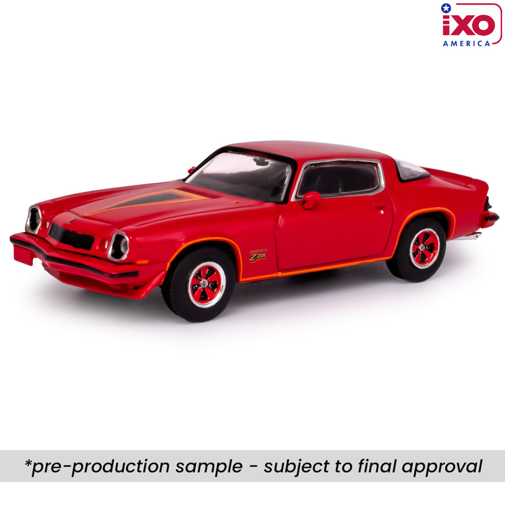 1:64 Scale 1977 Chevrolet Camaro Z28 - Light Red