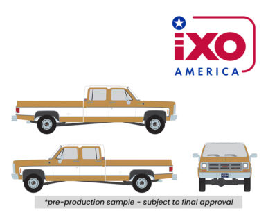 (Preorder) IXO Model 1:64 1975 GMC Sierra Classic – Yuba Gold