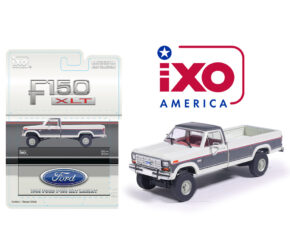 (Preorder) IXO 1986 Ford F-150 XLT Lariat Long Bed Styleside 4x2 - Combination Tu-Tone Colonial with and Dark Grey Metallic