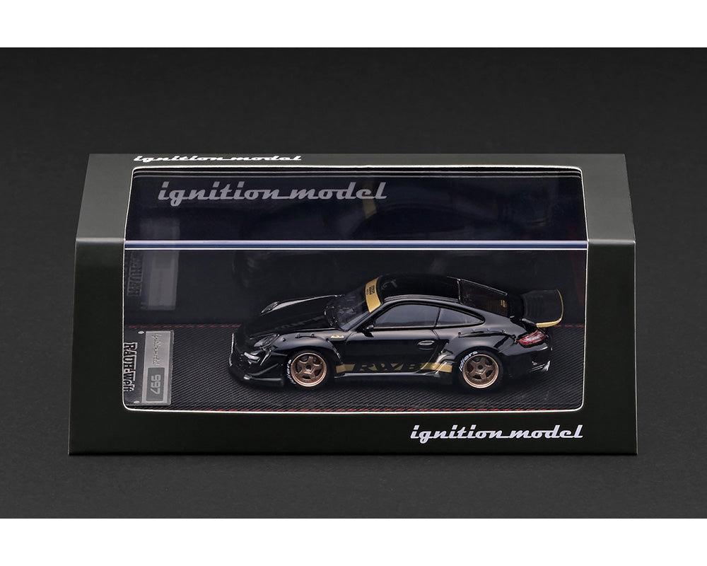 (Preorder) Ignition Model 1:64 Rauh-Welt Begriff RWB 997 – Black – Limited Edition