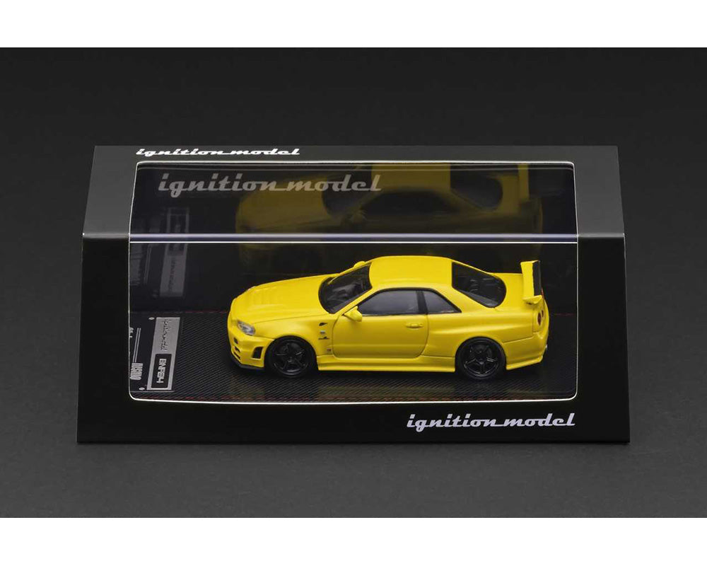 (Preorder) Ignition Model 1:64 Nissan Skyline GT-R (BNR34) NISMO - Yellow
