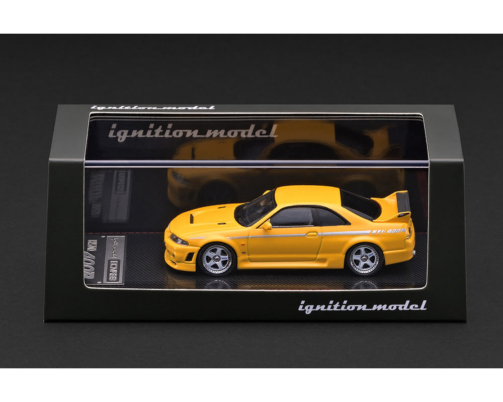 (Preorder) Ignition Model 1:64 NISMO 400R (BCNR33) – Yellow – Limited Edition