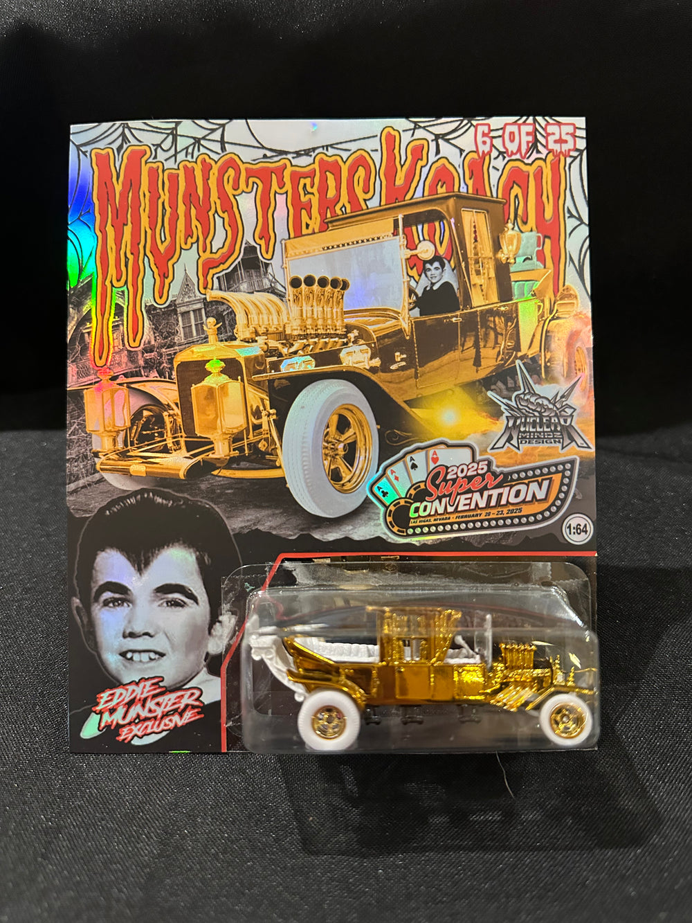 Las Vegas 2025 Munsters Koach Gold Spectraflame Drop Car