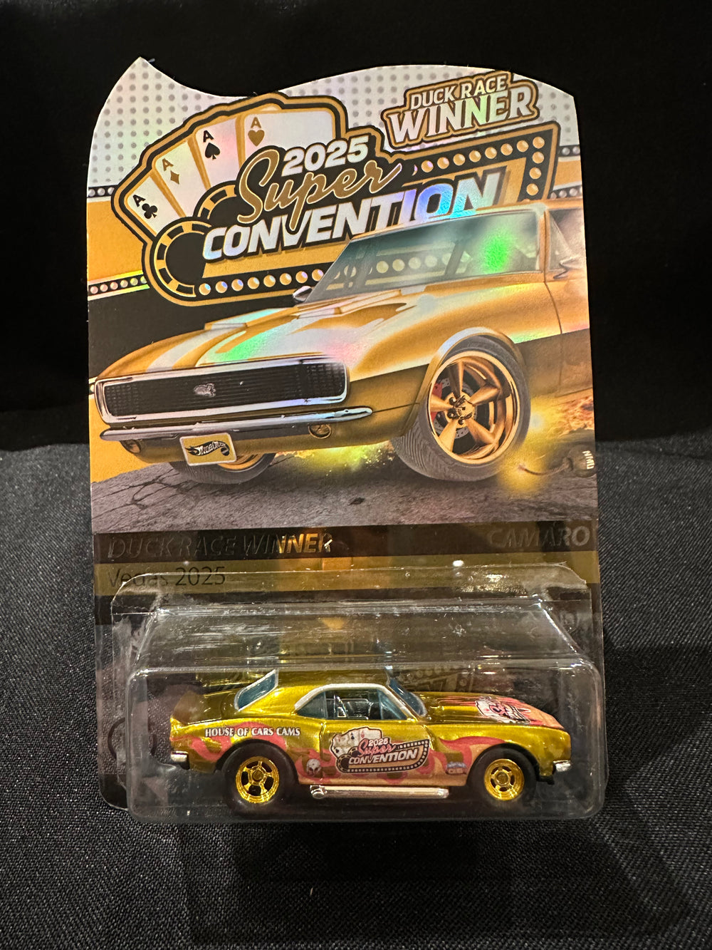 Las Vegas 2025 Duck Race Winner Camaro