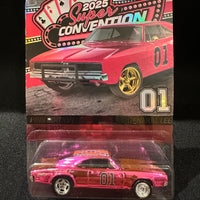 Las Vegas 2025 Dukes General Lee Drop Pink Charger