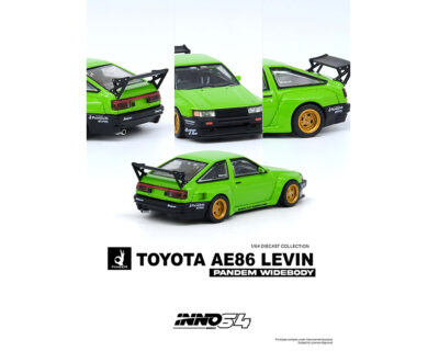 (Preorder) Inno Models 1:64 Toyota AE86 Levin Pandem Rocket Bunny – Green