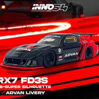 INNO64 1:64 LBWK MAZDA RX7 
(FD3S) LB-SUPER SILHOUETTE