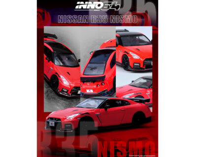 (Preorder) Inno Models 1:64 Nissan GT-R R35 Nismo – Red – Inno64
