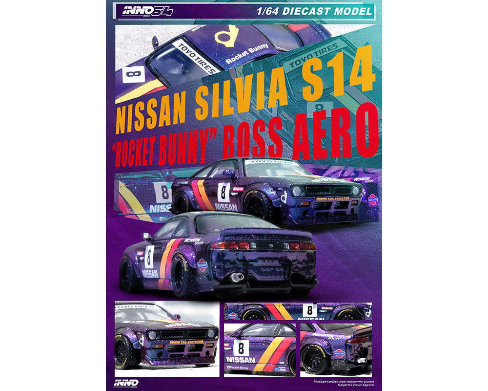 INNO64 NISSAN SILVIA (S14) BOSS 