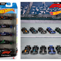 (Preorder) Hot Wheels 1:64 Basic F1 Racing 5 Pack Cars Set