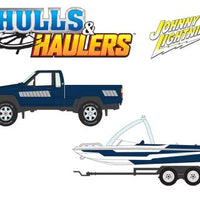 (Preorder) Johnny Lightning 1:64 Hulls & Haulers 1985 Toyota SR5 Pickup