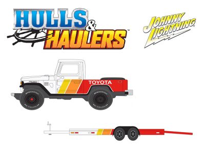 (Preorder) Johnny Lightning 1:64 Hulls & Haulers 1980 Toyota Land Cruiser