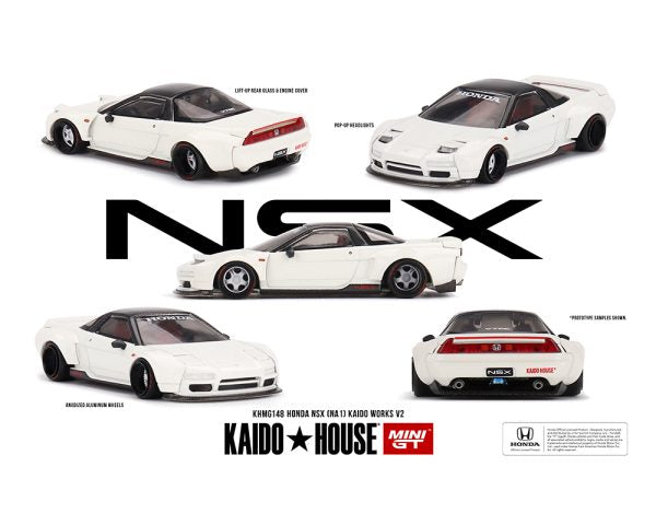 (Preorder) Kaido House x Mini GT 1:64 Honda NSX (NA1) Kaido WORKS V2 –