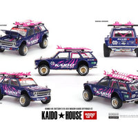 (Preorder) Kaido House x Mini GT 1:64 Datsun 510 4×4 Wagon Kaido Offroad