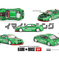 (Preorder) Kaido House x Mini GT 1:64 Nissan Skyline GT-R (R33) Imai Racing V1- Green