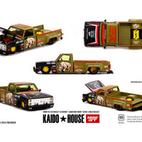 (Preorder) Kaido House x Mini GT x Mizu Diecast 1:64 Chevrolet Silverado “Sumatran Rhino”