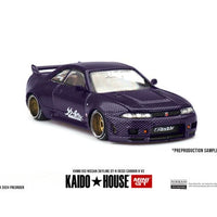 (Preorder) Kaido House x Mini GT 1:64 Nissan Skyline GT-R (R33) Active Carbon