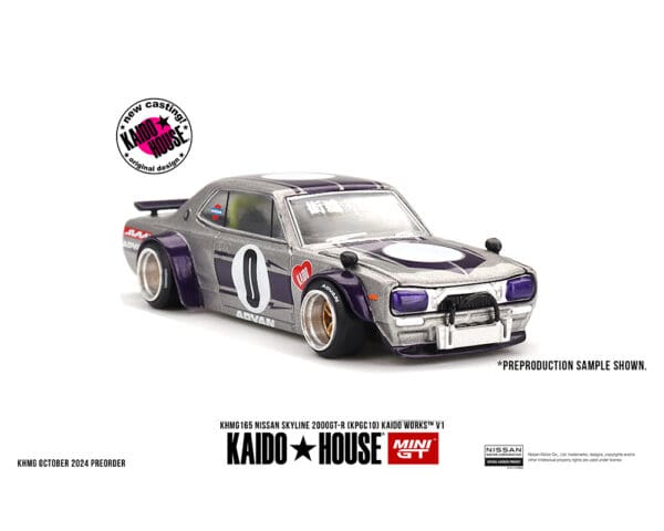 (Preorder) Kaido House x Mini GT 1:64 Nissan Skyline GT-R (KPGC10) Kaido