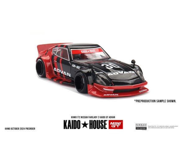 (Preorder) Kaido House x Mini GT 1:64 Nissan Fairlady Z Kaido GT ADVAN