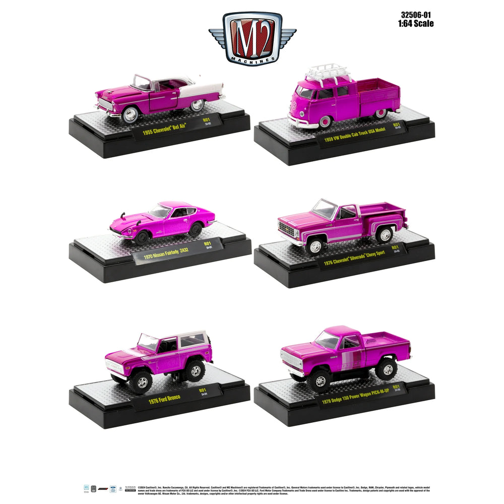 Black Friday Pink M2 Set of 6