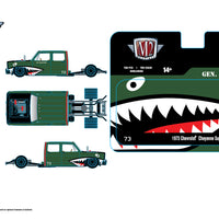 M2 Shark Mouth 1973 Chevy C30 Dually
