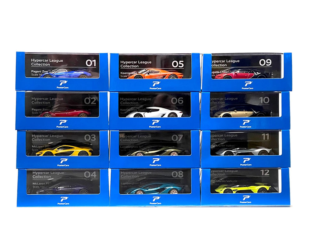 Poster Cars Assortment 12 Cars