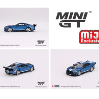Mini GT 1:64 Shelby GT500 Dragon Snake Concept – Ford Performance Blue – Mijo Exclusives