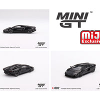 Mini GT 1:64 Lamborghini Countach LPI 800-4 – Nero Maia – LHD – MiJo Exclusives