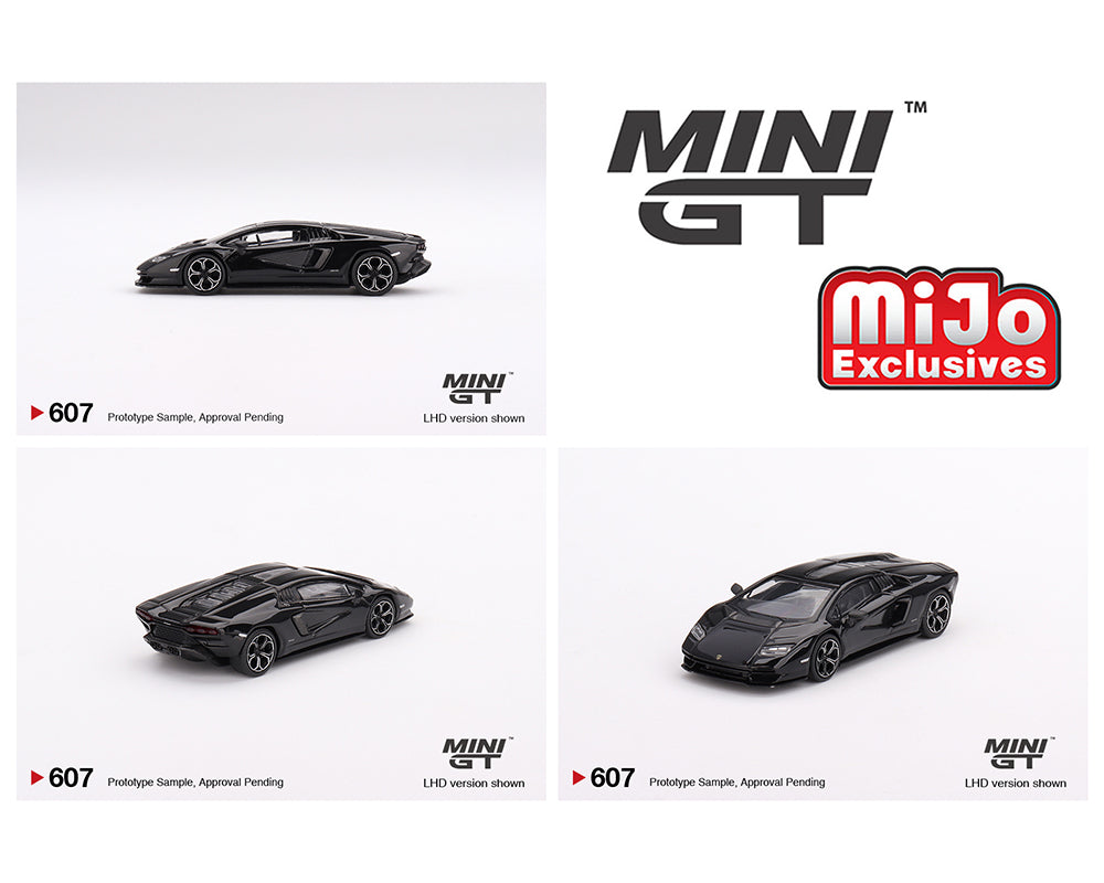 Mini GT 1:64 Lamborghini Countach LPI 800-4 – Nero Maia – LHD – MiJo Exclusives