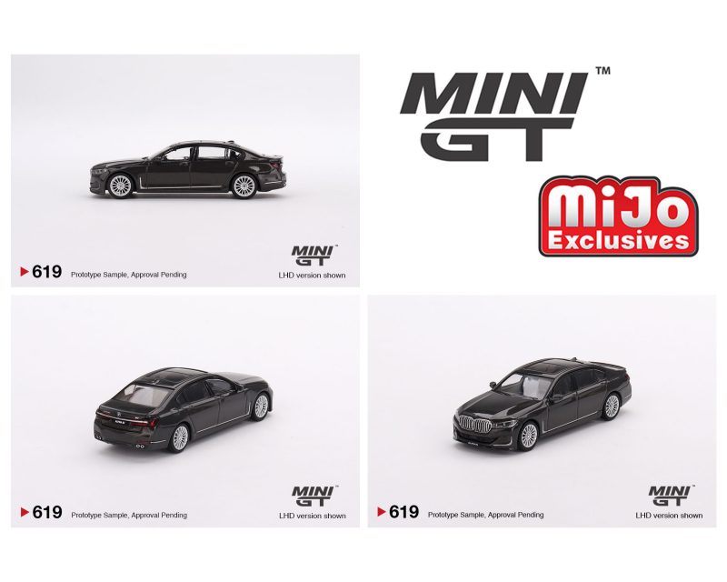 Mini GT 1:64 BMW Alpina B7 xDrive – Dravit Grey Metallic – Mijo Exclusives