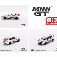 Mini GT 1:64 Honda Civic Type R 2023 – Honda Thanks Day Vietnam – White – MiJo Exclusives