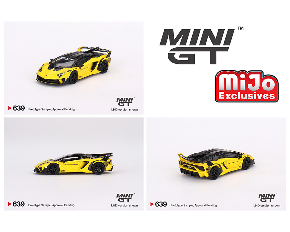 Mini GT 1:64 Lamborghini LB-Silhouette WORKS Aventador GT EVO