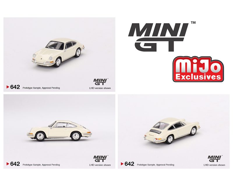 Mini GT 1:64 1963 Porsche 901 – Ivory – MiJo Exclusives